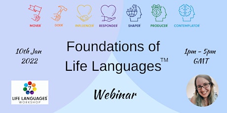 Fundamentals of Life Languages - Jan Webinar primary image