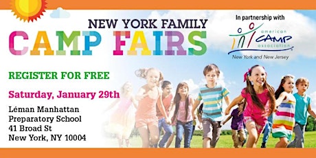 New York Family Camp Fair - Lower Manhattan tickets