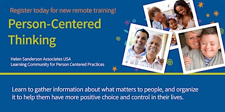 Person Centered Thinking - July 2022 tickets