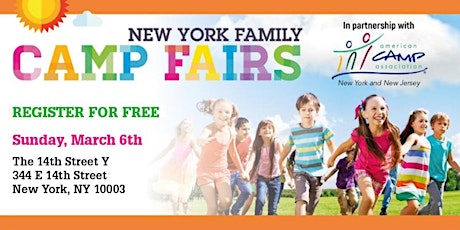 New York Family Camp Fair - Lower Manhattan - East Side tickets