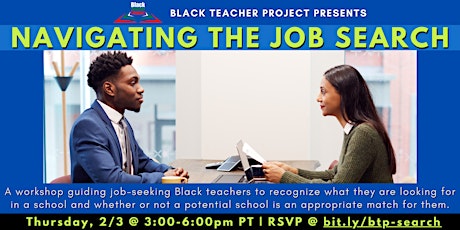 Navigating the Job Search for Black Teachers tickets