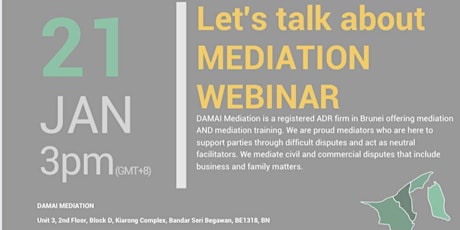 Let's Talk About Mediation: Introduction to Mediation tickets