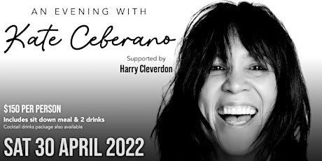 An Evening with Kate Ceberano tickets