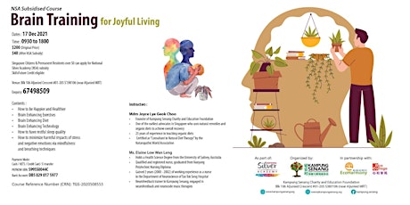 Brain Training for Joyful Living primary image