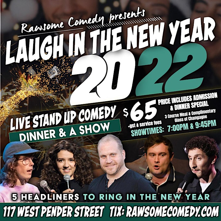 
		Laugh In The New Year | Live Stand Up Comedy New Year's Eve 2022 image
