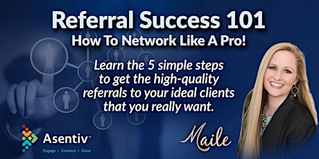 2022 Online Referral Success 101... How To Network Like A Pro! tickets