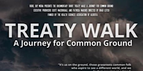 Virtual Discussion of TREATY WALK - A JOURNEY FOR COMMON GROUND primary image
