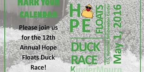 2016 Annual KinderMourn Duck Race primary image