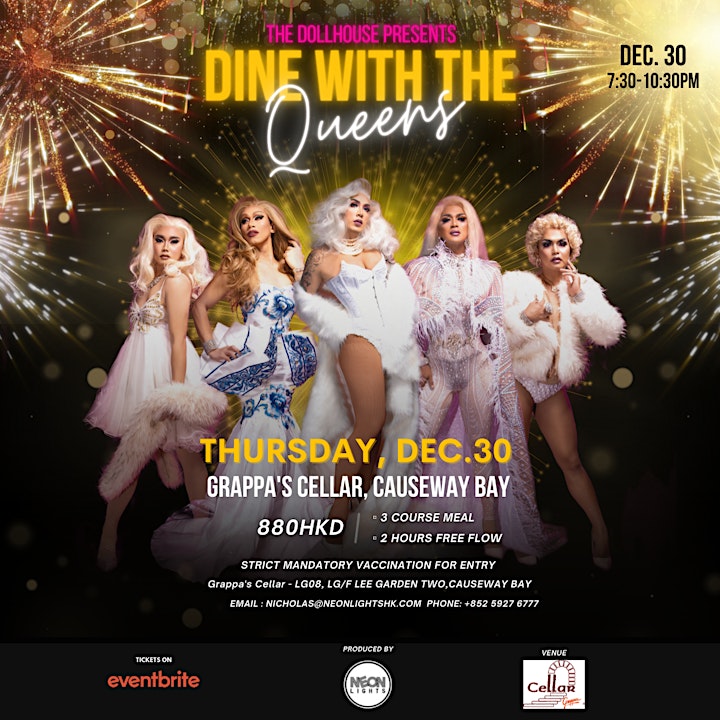 DINE WITH THE QUEENS - GRAPPA'S CELLAR image
