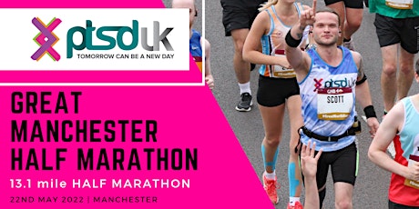 2022 Great Manchester Half Marathon to support PTSD UK tickets