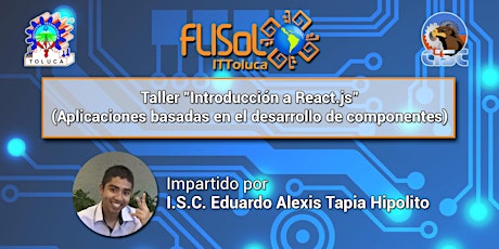 Imagen principal de FLISoL Toluca 2016 - Taller "Introducción a React.js"