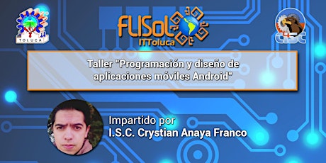 Imagen principal de FLISoL Toluca 2016 - Taller "Programación y diseño de aplicaciones móviles Android"