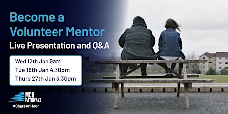 Become a Volunteer Mentor - Info Session tickets