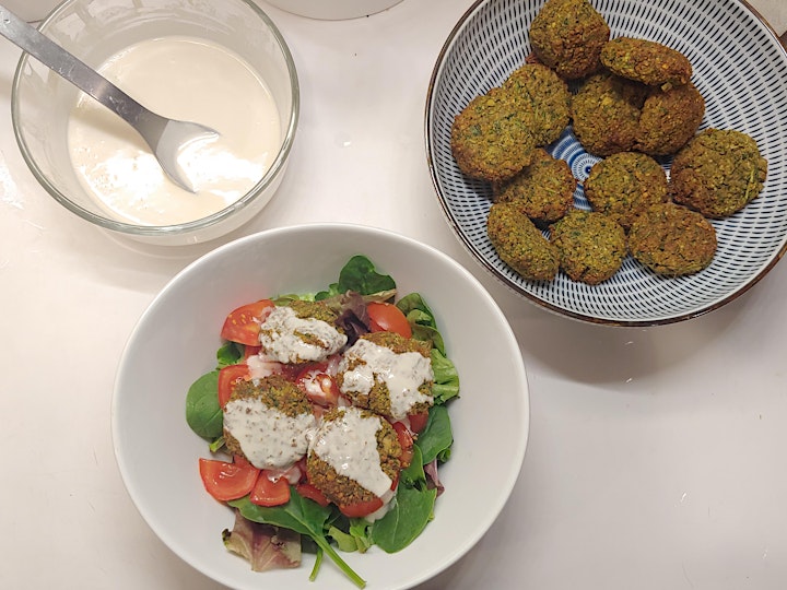 
		Vegan Mediterranean/ Lebanese cooking class image
