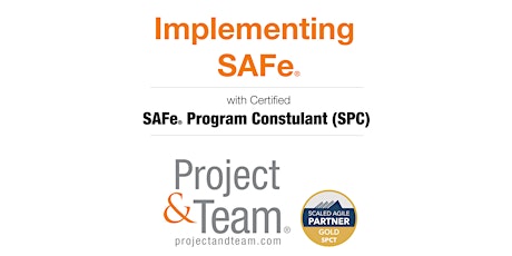 Implementing SAFe with Certified SAFe® Program Consultant (SPC) tickets