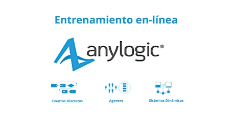 Entrenamiento AnyLogic en línea -  07 al 10 de febrero de 2022 bilhetes