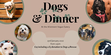 Dogs & Dinner at Allotment Vegan Eatery tickets