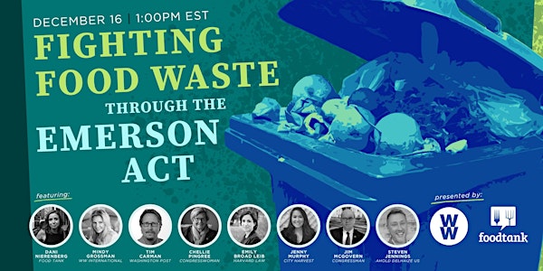 Fighting food waste through the Emerson Act
