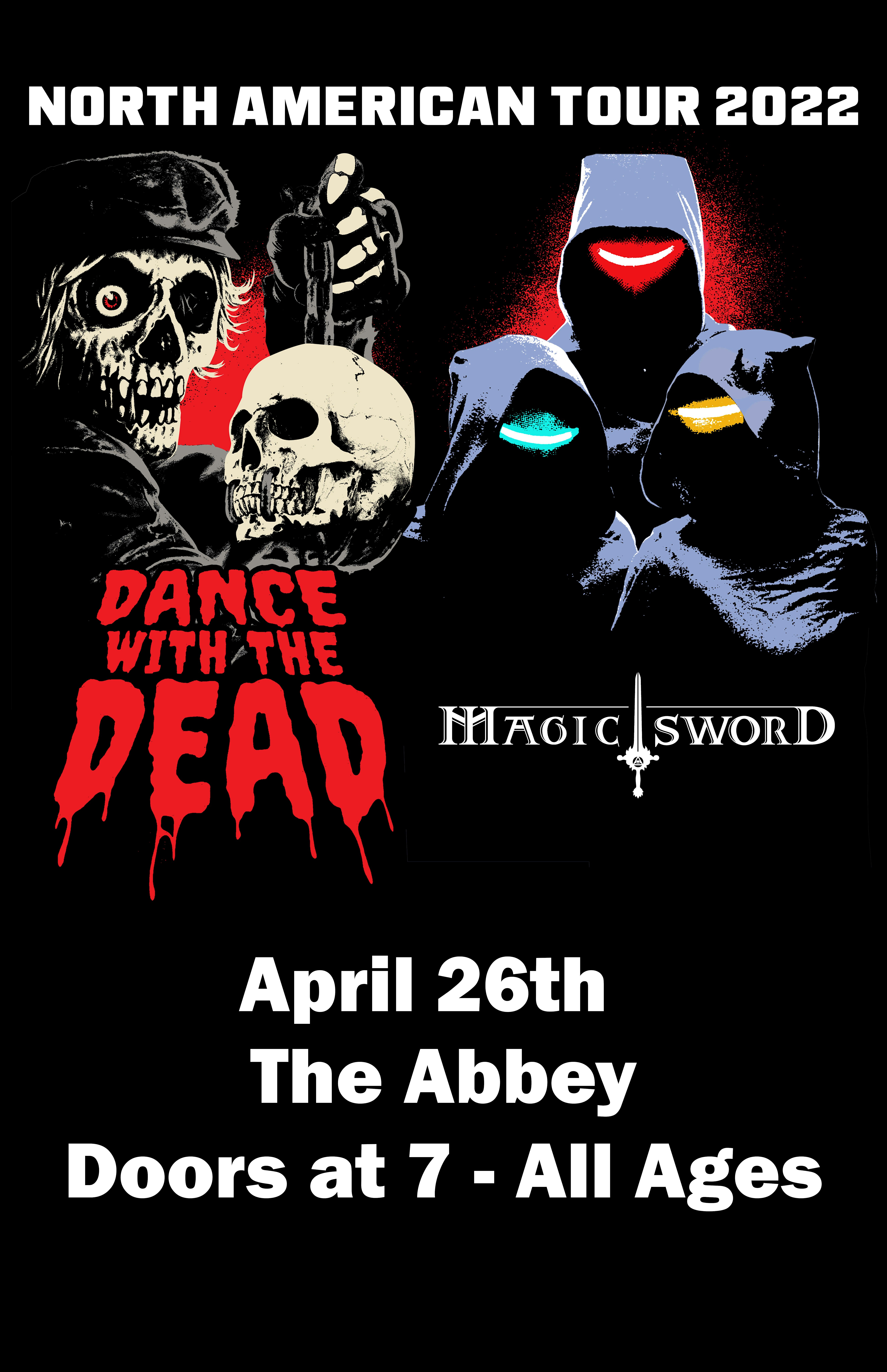Magic Sword, Dance with the Dead, and More in Orlando at the Abbey