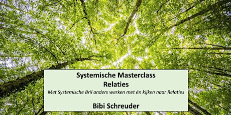 2-daagse Systemische Masterclass 'Relaties' mét Bibi Schreuder