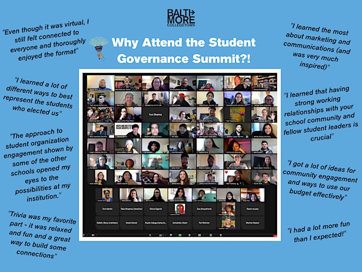 Student Governance Summit 2022 image