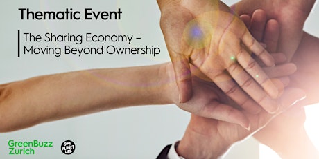 Thematic Event: The Sharing Economy - Moving Beyond Ownership Tickets