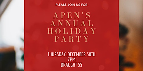 APEN 2021 Holiday Party primary image