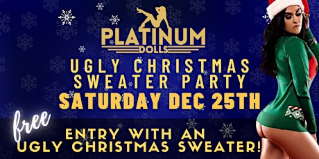 Platinum Dolls Lexington Ugly Christmas Sweater Party