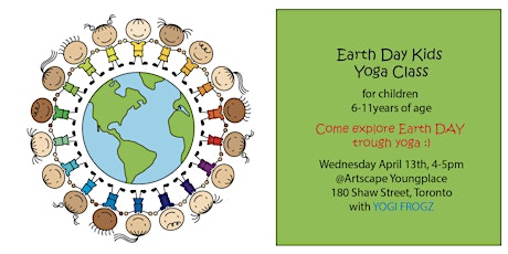 Earth Day FREE Kids Yoga Class primary image