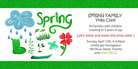 Spring FAMILY FREE Yoga Class primary image