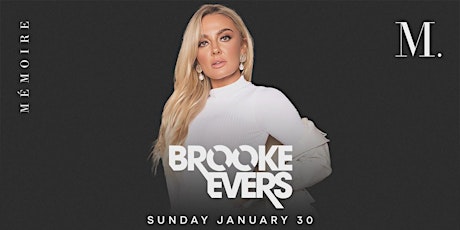 Sundays at Mémoire w/ BROOKE EVERS tickets