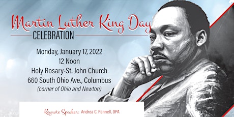 Martin Luther King Day at Holy Rosary-St. John with Andrea Pannell, OPA