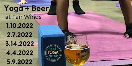 Yoga + Beer at Fair Winds Brewing tickets