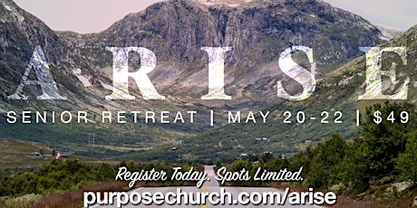 ARISE - 2016 Senior Retreat primary image