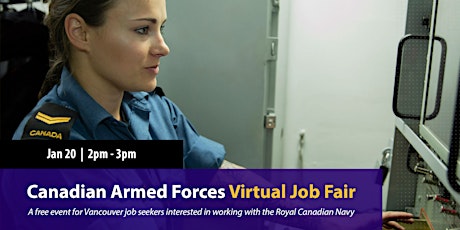 Canadian Armed Forces Virtual Job Fair tickets