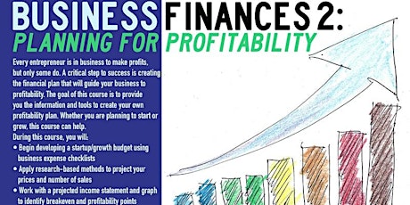 Business Finances 2: Planning for Profitability, Queens, 2/10/2022 tickets