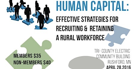 Human Capital: Effective Strategies for Recruiting and Retaining a Rural Workforce primary image