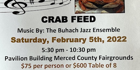Buhach Colony Music Boosters Crab Feed tickets