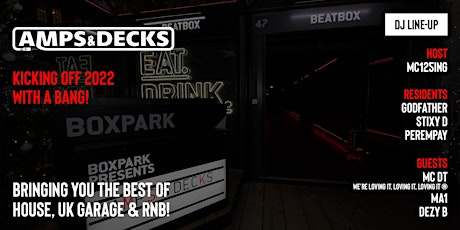 AMPS&DECKS Party tickets