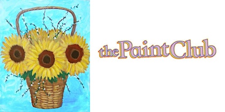 Pa'ina Paint Club - Sunflower Basket for Mother's Day primary image