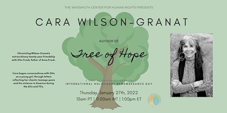 International Holocaust Remembrance Day Session: Author Cara Wilson-Granat tickets