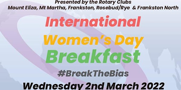 Rotary International Women's Day Breakfast Event
