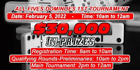 Angel Domino Tournament tickets