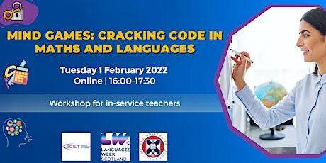 Mind Games: Cracking Code in Maths and Languages tickets