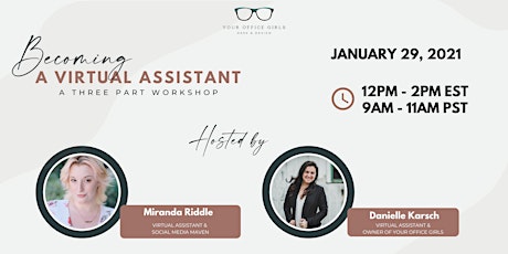 Becoming a Virtual Assistant | A Three Part Series tickets