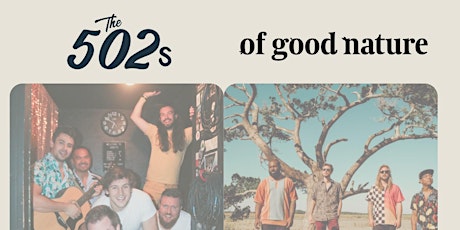 The 502's and Of Good Nature - Jacksonville tickets