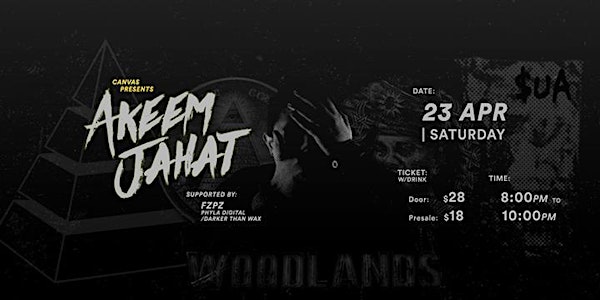 Canvas presents Akeem Jahat