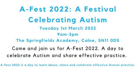 A-Fest 2022, A Festival Celebrating Autism tickets