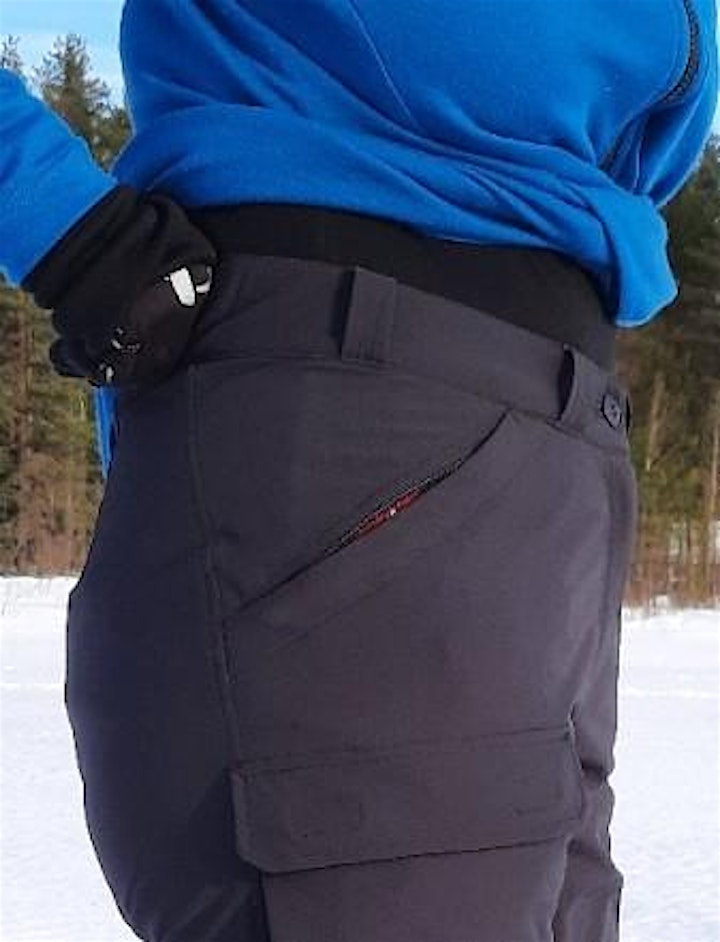 SEWING  an angled Hand-Zipper-Pocket: Bild 