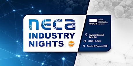 NECA 2022 INDUSTRY NIGHT  - BYRON BAY tickets